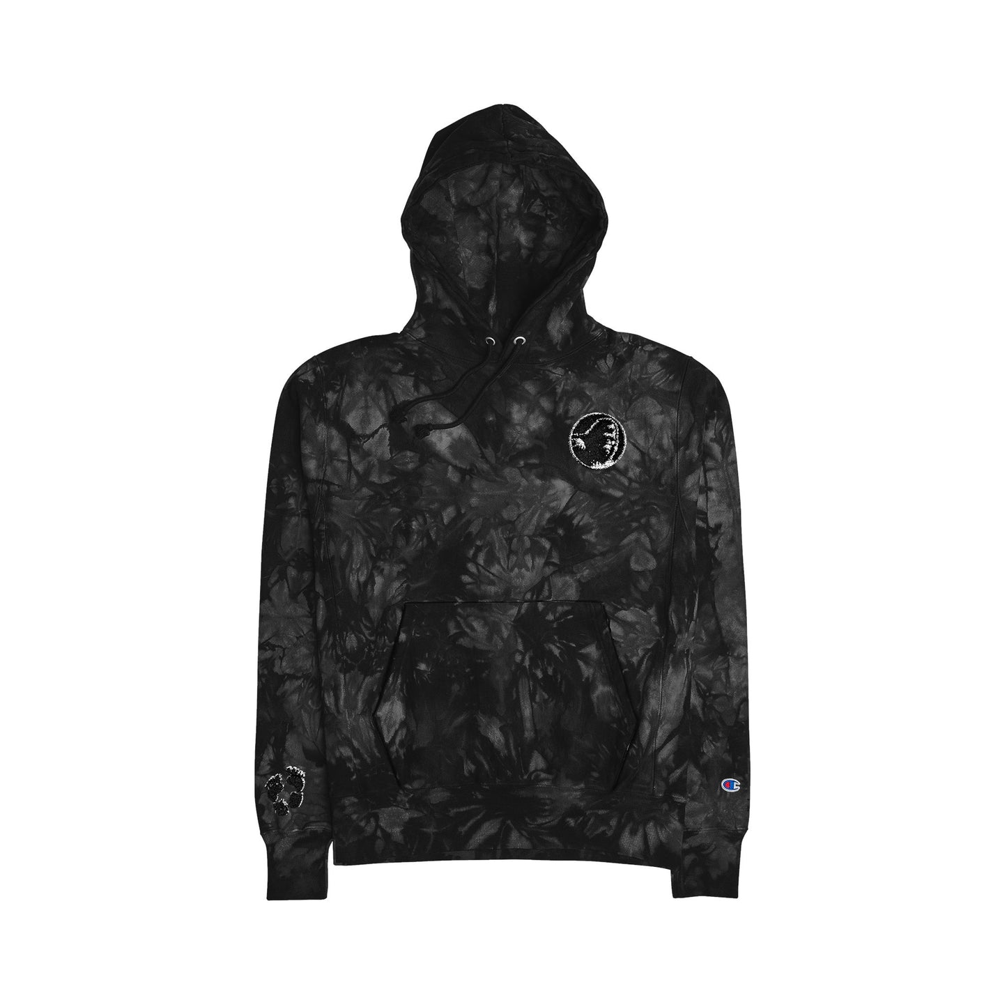 Unisex Champion Tie-Dye Hoodie (Embroidery)